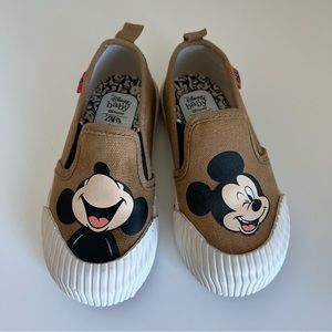 Zara Mickey Mouse Shoes